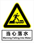 当心落水