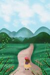 立春插画图片