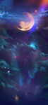 创意星空合成海报图片 