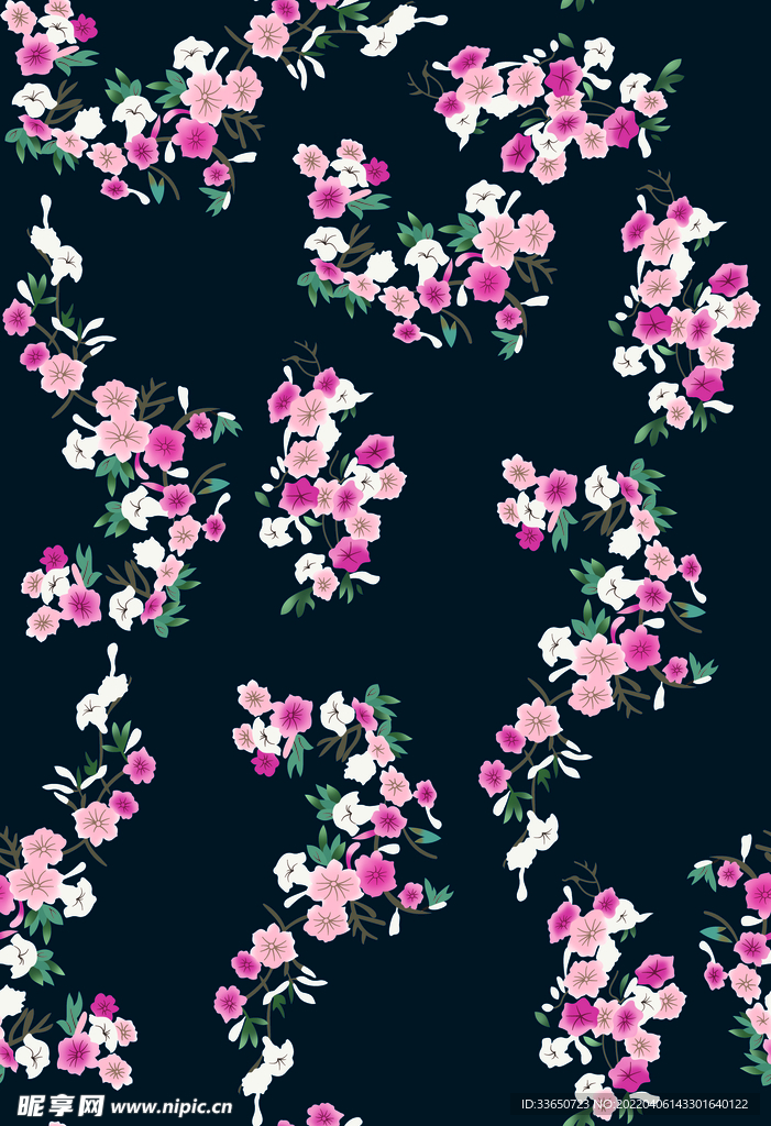 手绘花