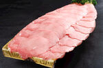 生吃牛肉片
