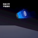 指纹素材黑色背景主图
