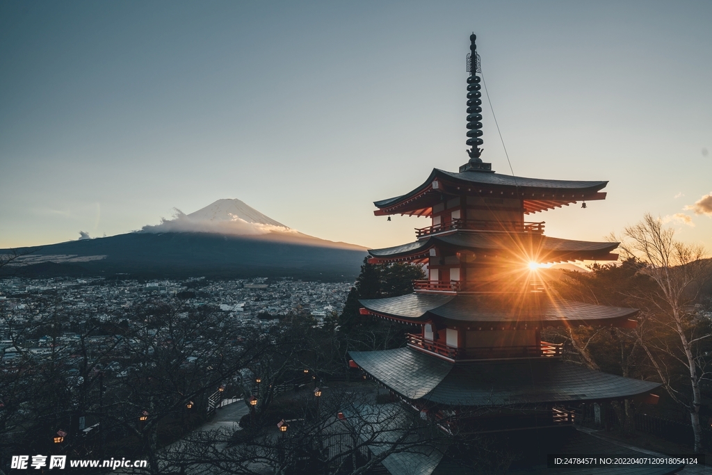 日本富士山壁纸