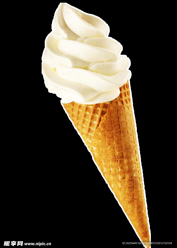 冰淇淋抠图
