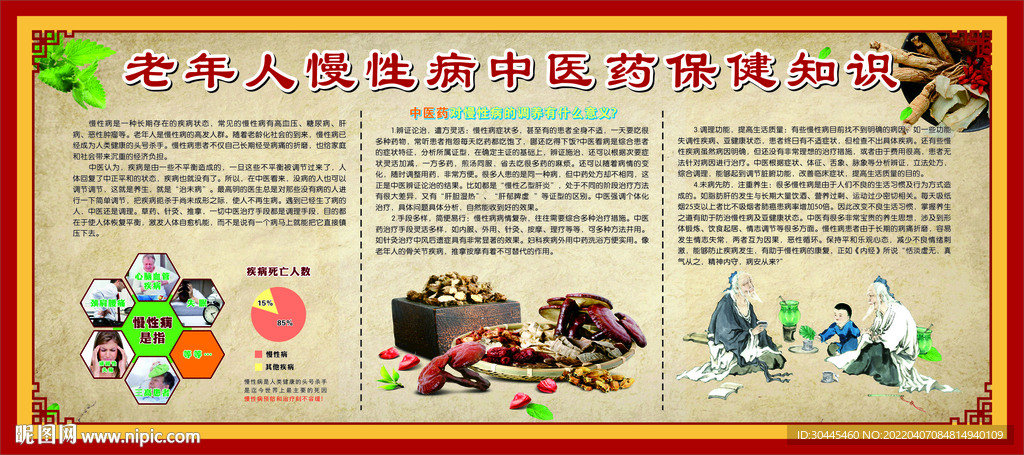 老年人慢性病中医药保健知识