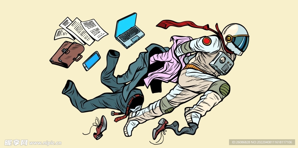 冲破桎梏的宇航员