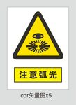 注意弧光