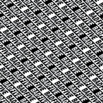 笔刷斜字母