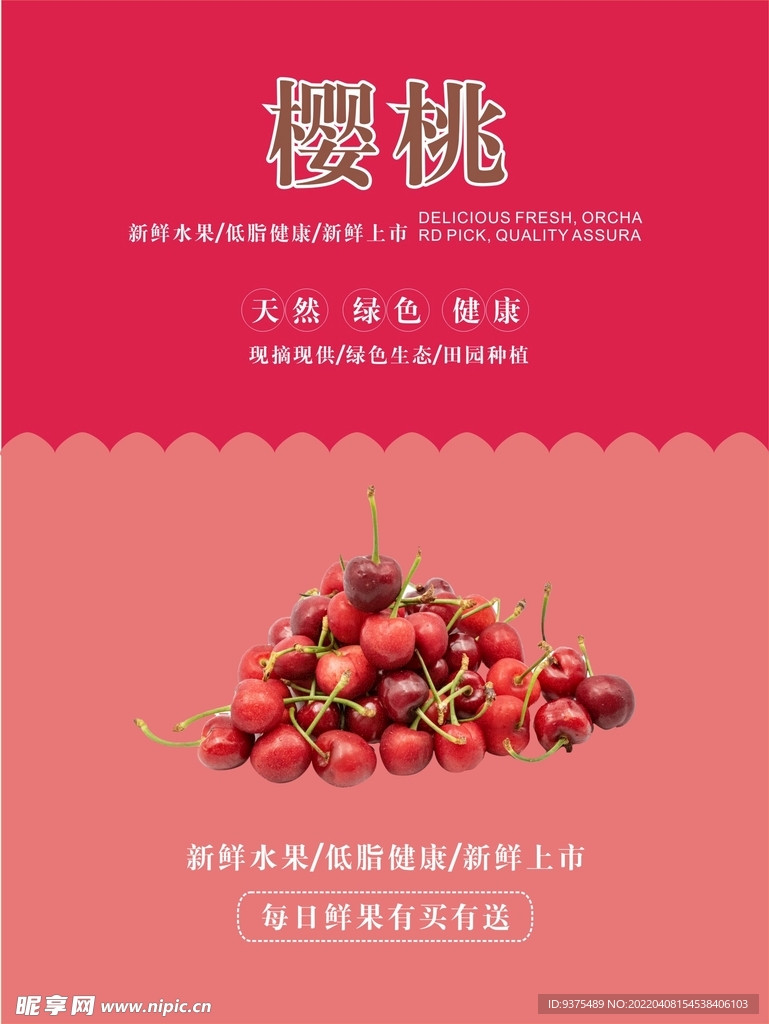 樱桃海报