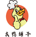 鸭子食品logo