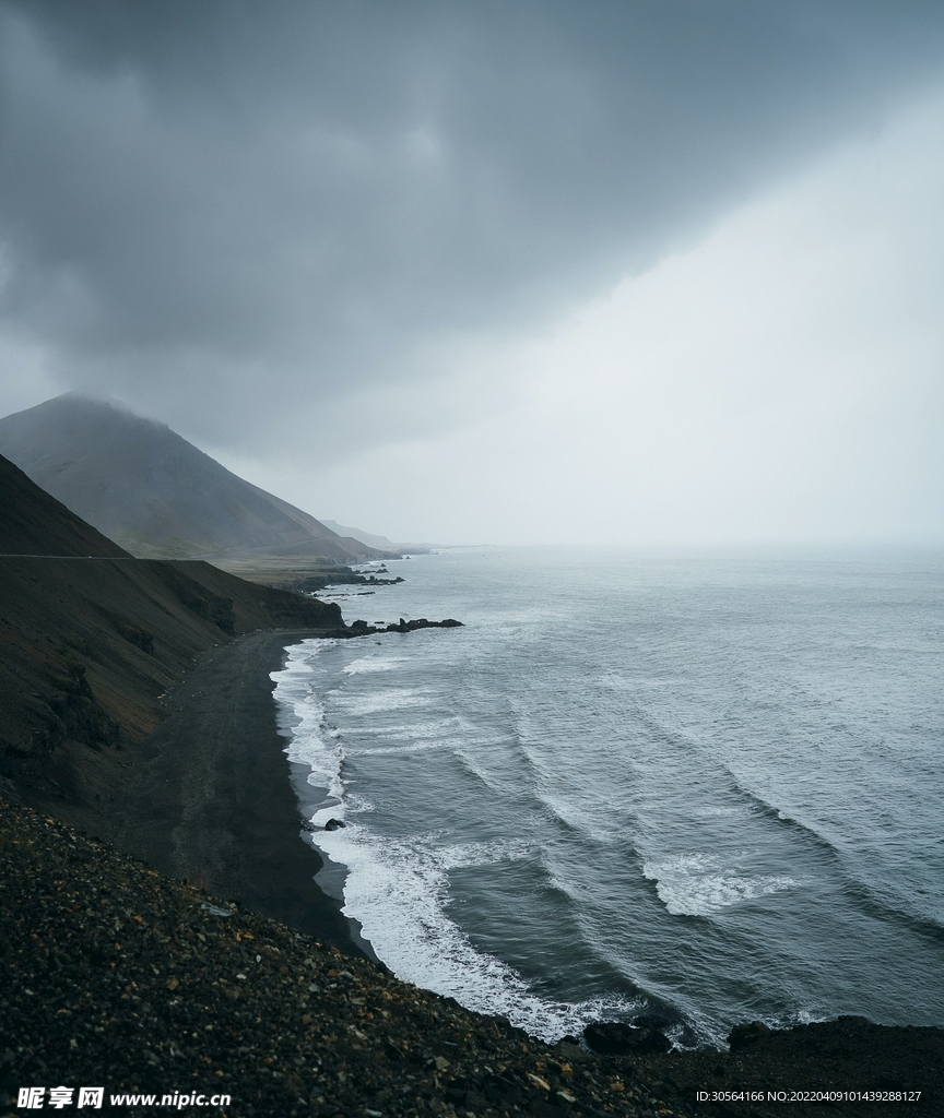 户外海边海湾景观
