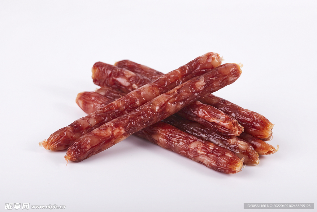 简约腊肉腊肠