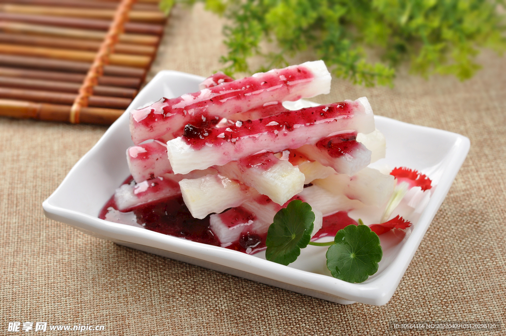 草莓山药夏季美食