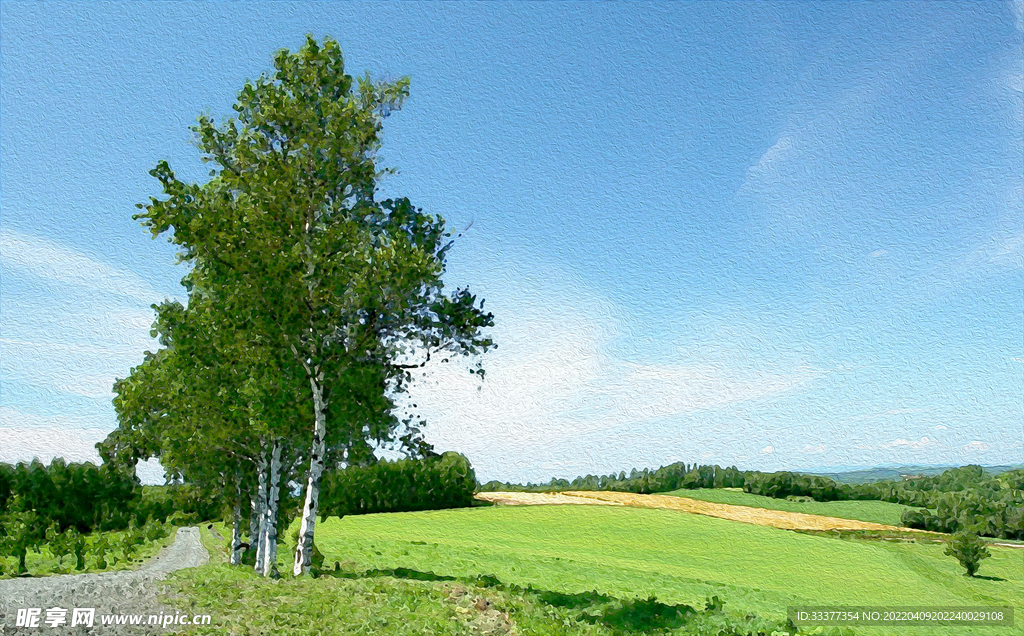 风景油画