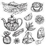白描茶叶