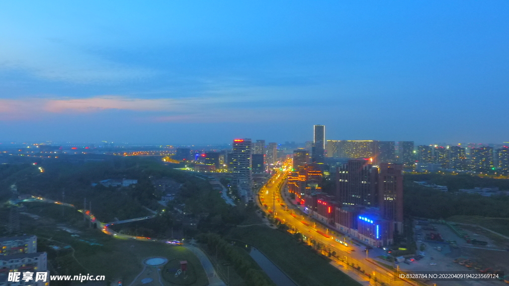 南京浦口夜景