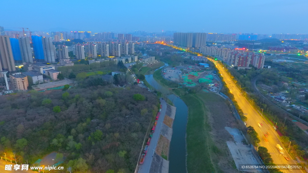 南京浦口夜景