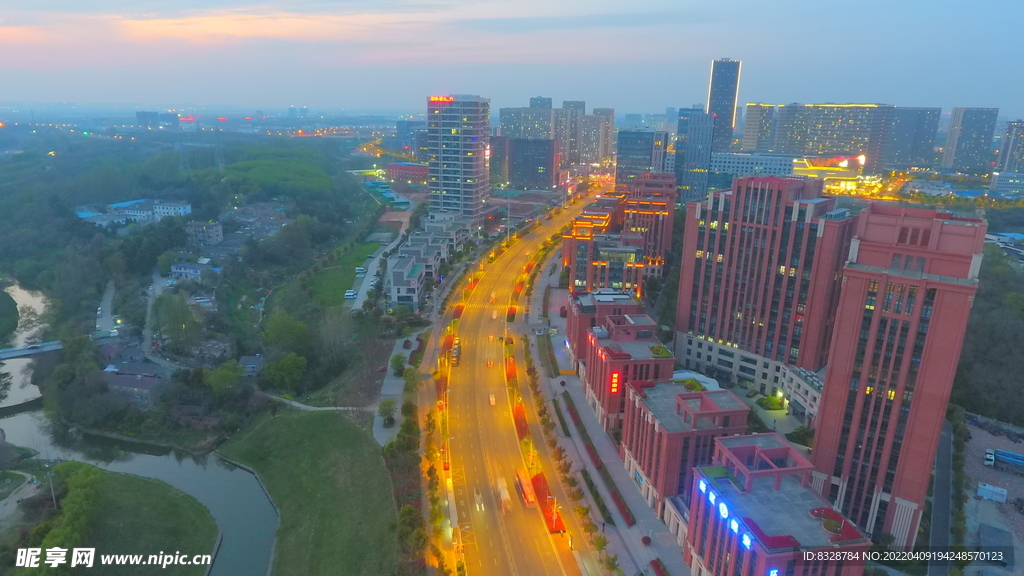 南京浦口夜景