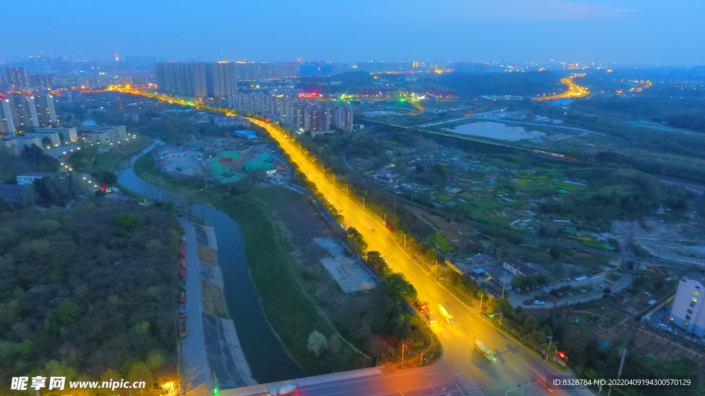 南京浦口夜景