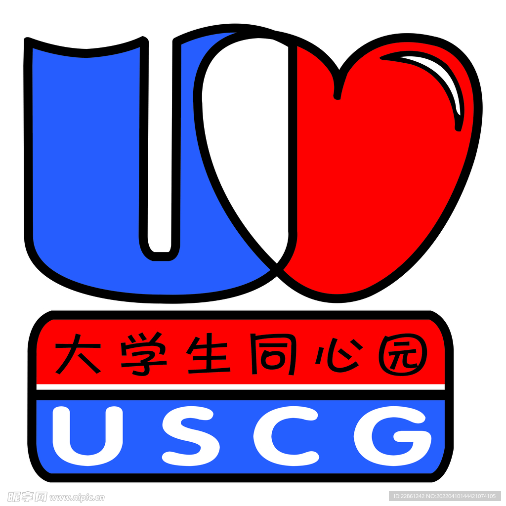 大学生同心园标志