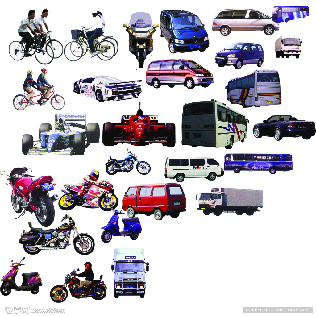 后期分层各类车