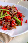 小炒黄牛肉
