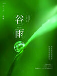 谷雨节气海报