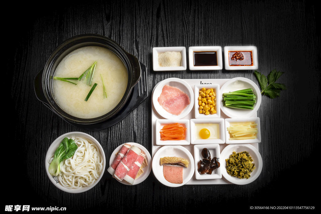 火锅美食配料