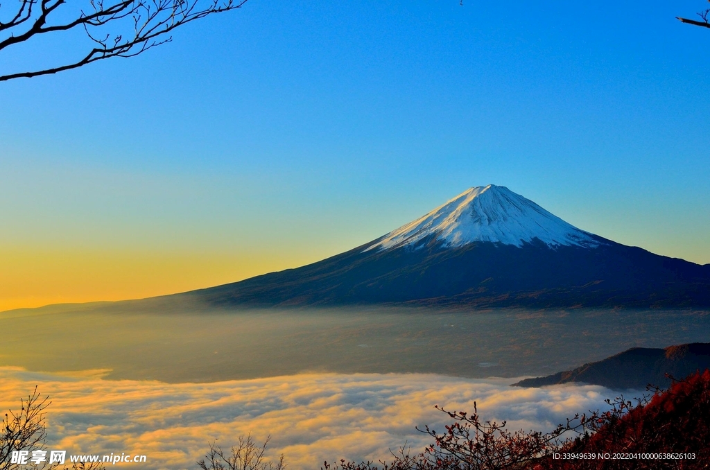 云海富士山