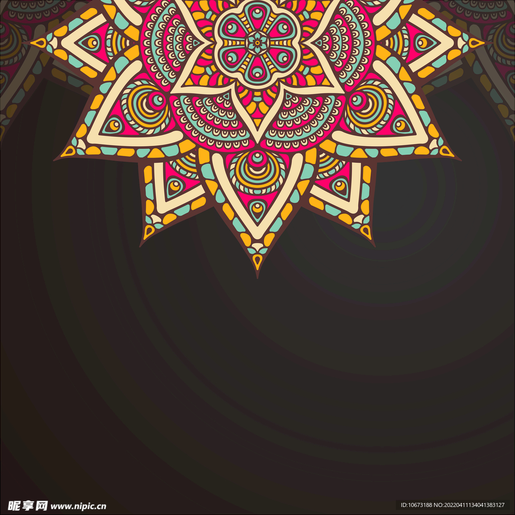 欧式花纹背景