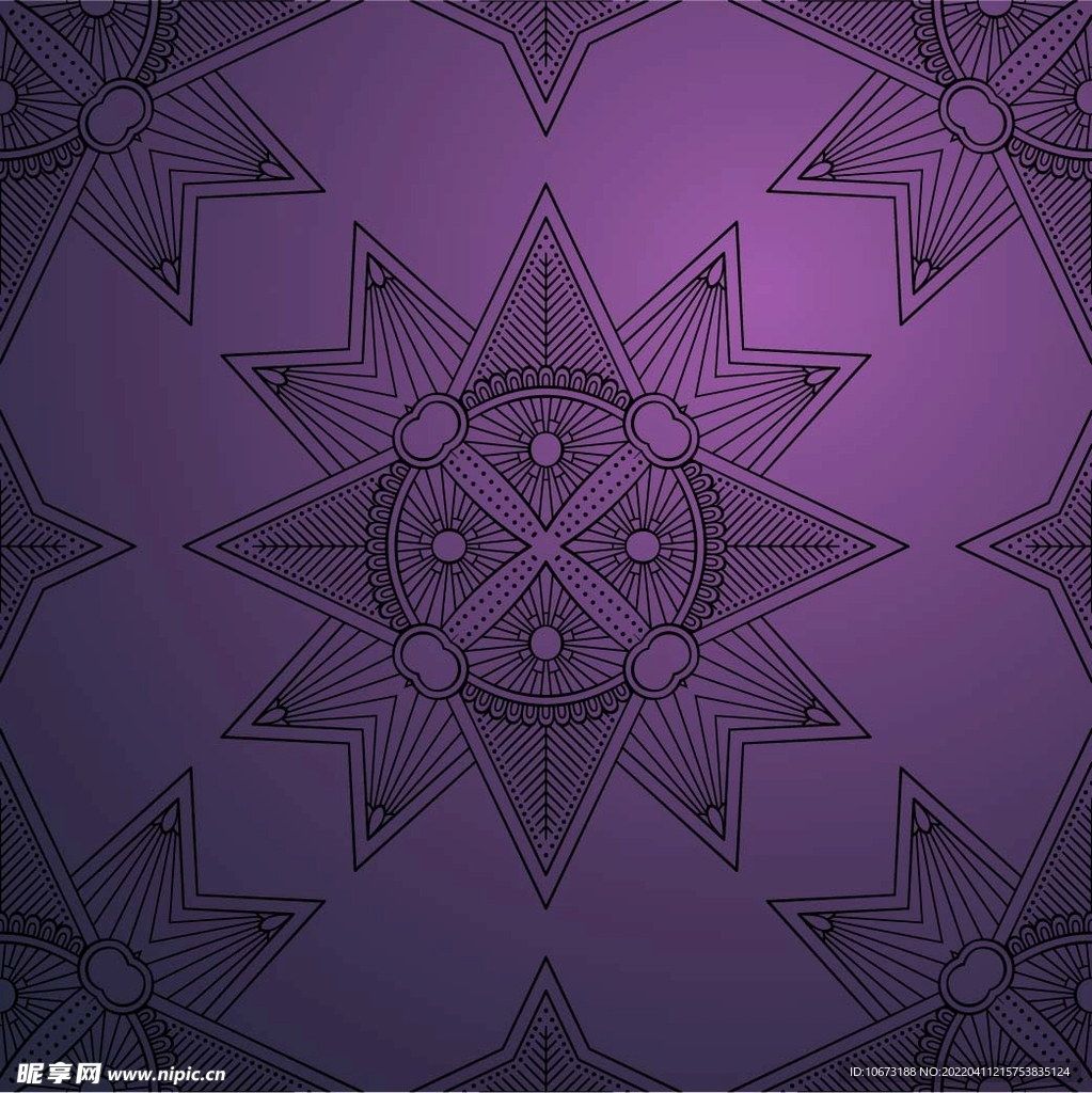 紫色花纹背景