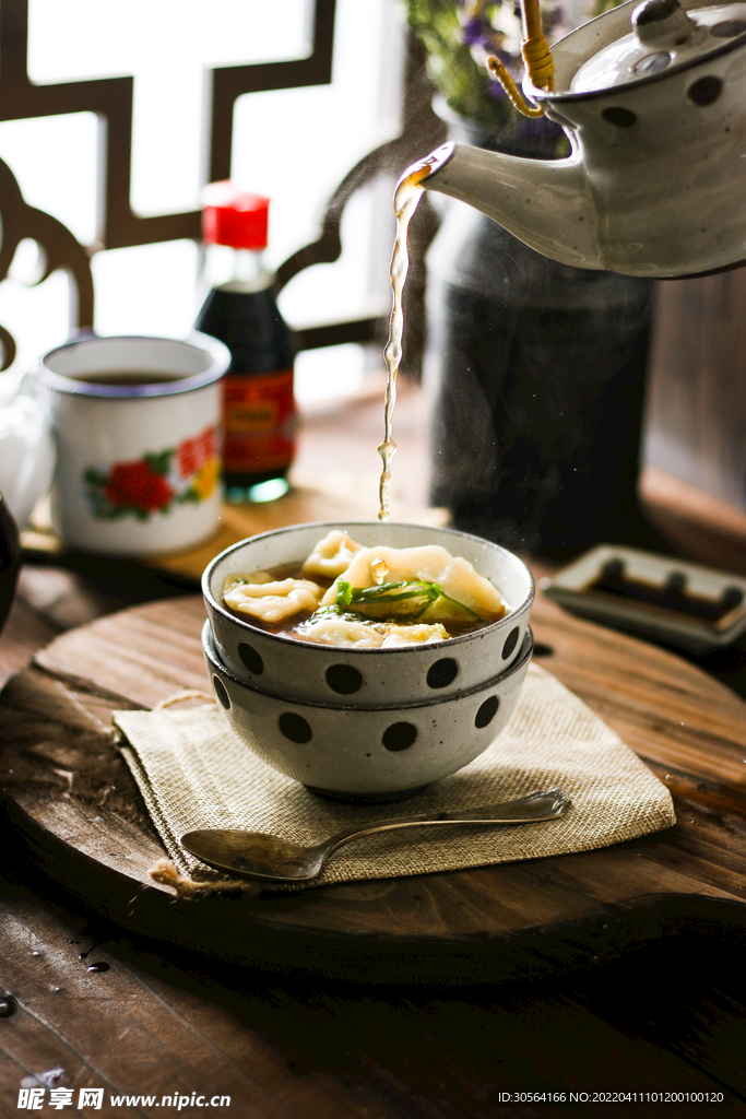 复古中式水饺