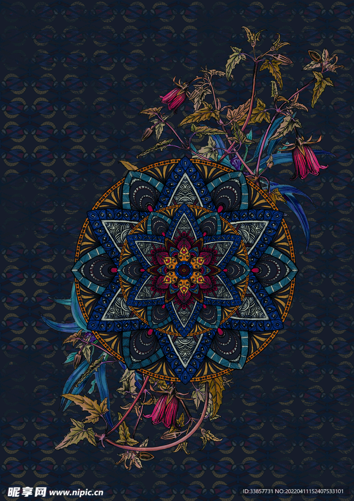定位花