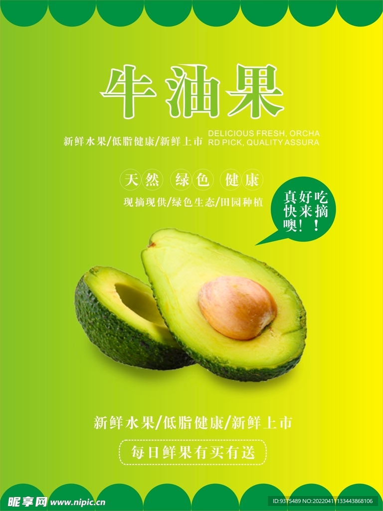 牛油果海报