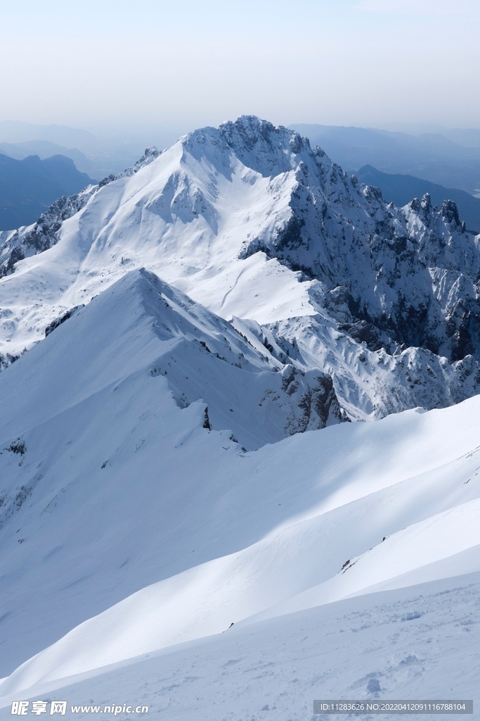 高清雪山风景摄影