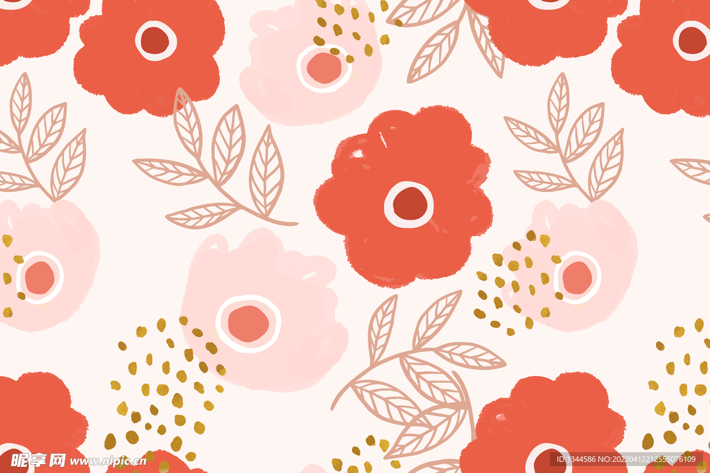 小花背景