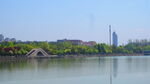 江边风景素材  风景如画 街边
