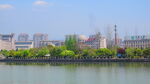江边风景素材  风景如画 街边