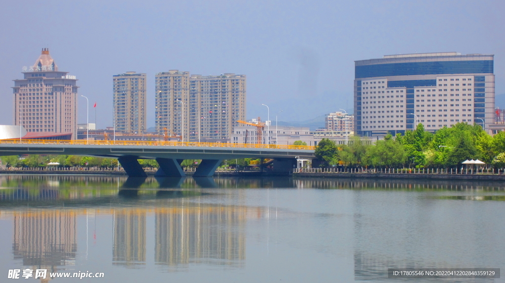 江边风景素材  风景如画 街边