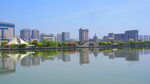 江边风景素材  风景如画 街边