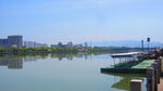 江边风景素材  风景如画 街边