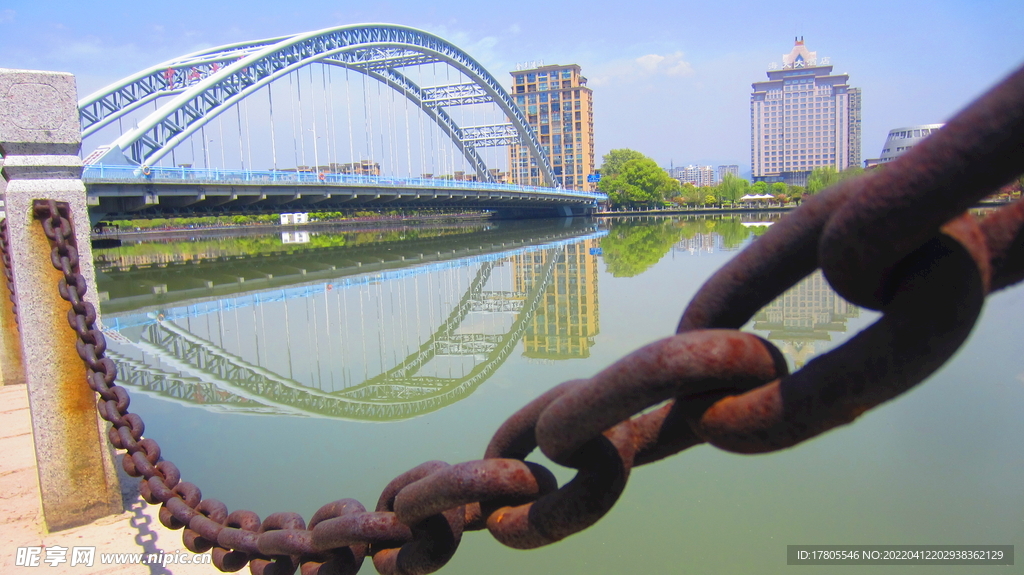 江边风景素材  风景如画 街边