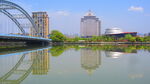 江边风景素材  风景如画 街边