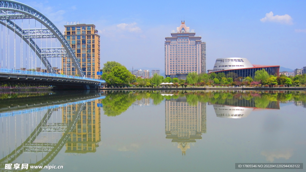 江边风景素材  风景如画 街边