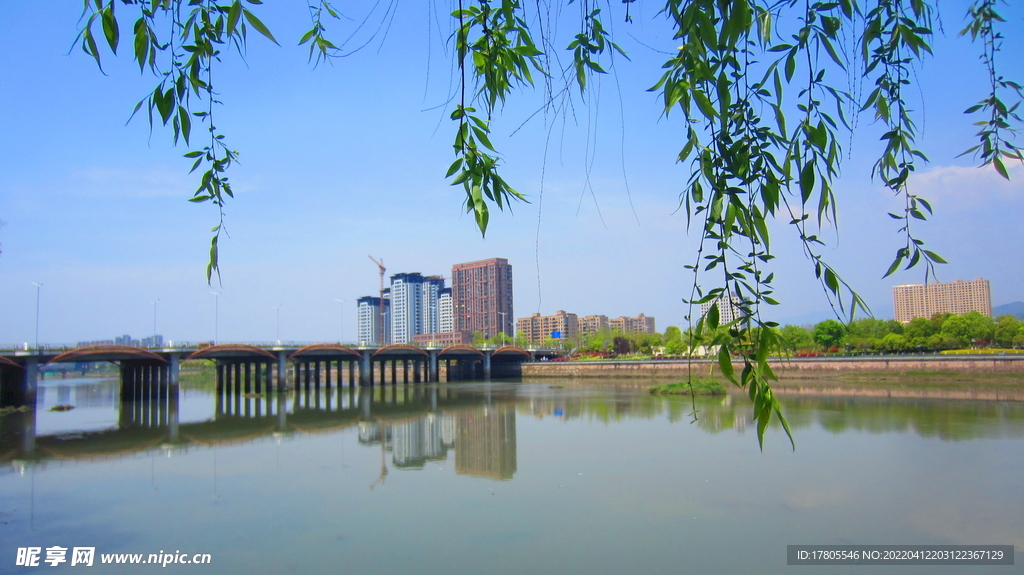 江边风景素材  风景如画 街边