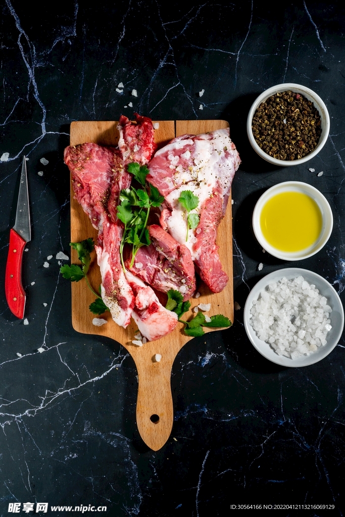 生鲜羊肉美食