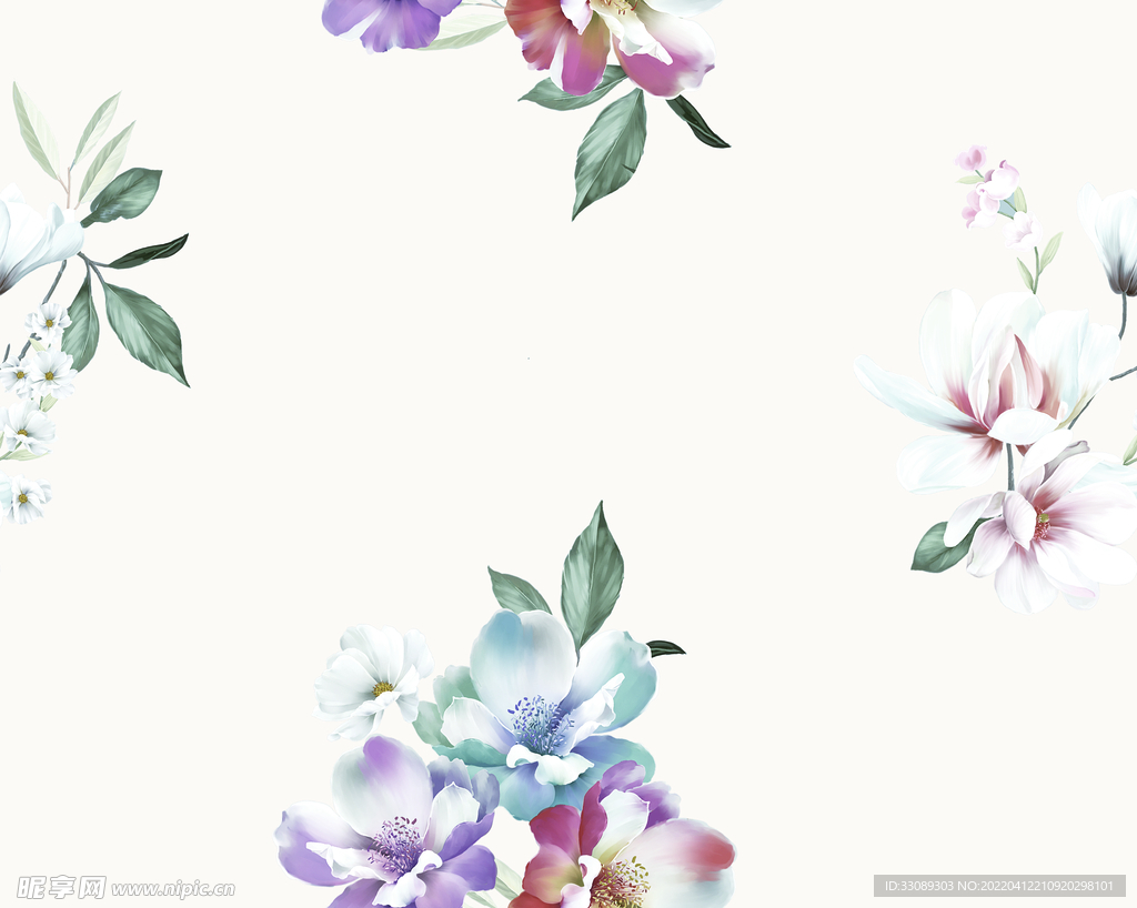 大牌碎花