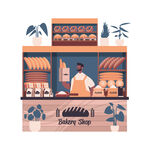 扁平化生活场景