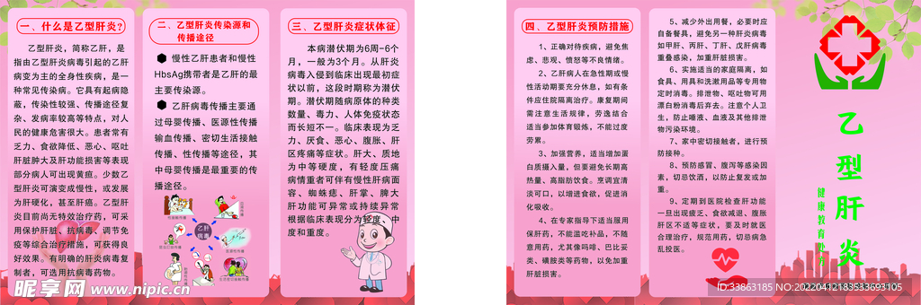 三折页