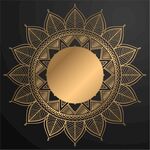 金色古典花纹